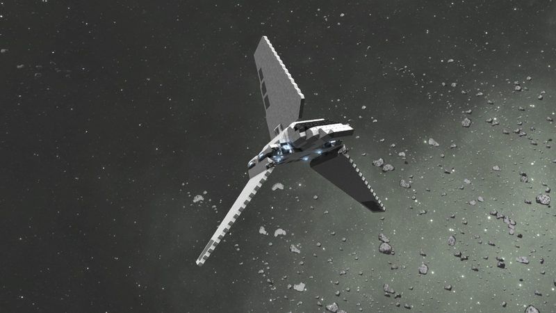 Illustration for article titled Star Wars Vehicles In Space Engineers